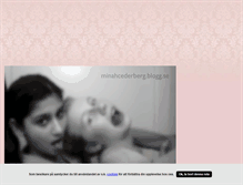 Tablet Screenshot of minahcederberg.blogg.se