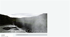 Desktop Screenshot of columbella.blogg.se