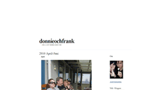 Desktop Screenshot of donnieochfrank.blogg.se