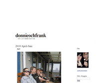 Tablet Screenshot of donnieochfrank.blogg.se