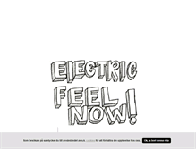 Tablet Screenshot of electricfeeel.blogg.se