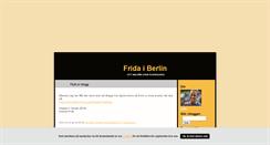 Desktop Screenshot of fridasodermark.blogg.se