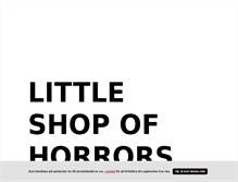 Tablet Screenshot of littleshopofhorrors.blogg.se