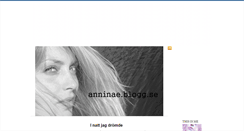 Desktop Screenshot of anninae.blogg.se