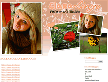 Tablet Screenshot of claralinge.blogg.se