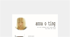 Desktop Screenshot of annaoting.blogg.se