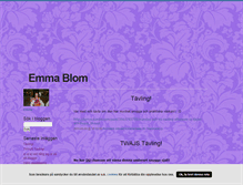 Tablet Screenshot of emmamagdalenablom.blogg.se