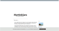 Desktop Screenshot of martinsara.blogg.se