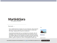 Tablet Screenshot of martinsara.blogg.se