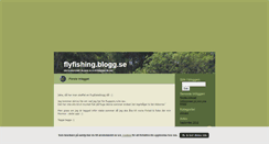 Desktop Screenshot of flyfishing.blogg.se