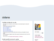 Tablet Screenshot of dollarss.blogg.se