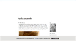 Desktop Screenshot of karlssonannie.blogg.se