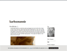 Tablet Screenshot of karlssonannie.blogg.se