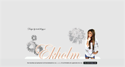 Desktop Screenshot of evelinaekholm.blogg.se