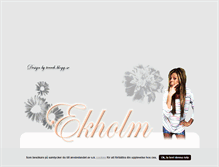 Tablet Screenshot of evelinaekholm.blogg.se