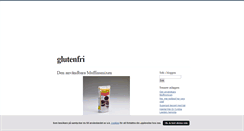 Desktop Screenshot of glutenfri.blogg.se