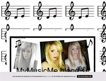 Tablet Screenshot of mymusicme.blogg.se