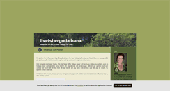 Desktop Screenshot of livetsbergodalbana.blogg.se