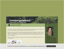 Tablet Screenshot of livetsbergodalbana.blogg.se