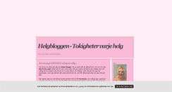 Desktop Screenshot of fredagsblogg.blogg.se