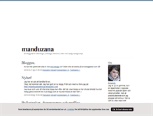Tablet Screenshot of manduzana.blogg.se