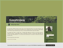Tablet Screenshot of lisawallenberg.blogg.se