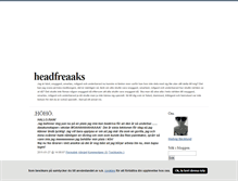 Tablet Screenshot of headfreaaks.blogg.se