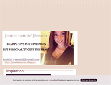 Tablet Screenshot of jenniejonsson.blogg.se