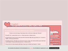Tablet Screenshot of fagbet.blogg.se