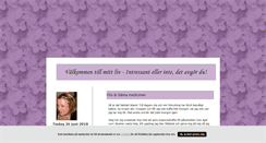 Desktop Screenshot of jenniesliv.blogg.se