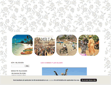 Tablet Screenshot of gambiaresa.blogg.se