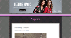 Desktop Screenshot of angelicabloggar.blogg.se