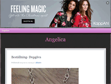 Tablet Screenshot of angelicabloggar.blogg.se