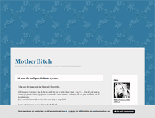 Tablet Screenshot of motherbitch.blogg.se