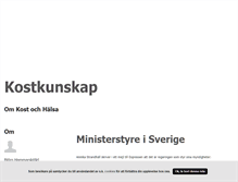 Tablet Screenshot of kostkunskap.blogg.se