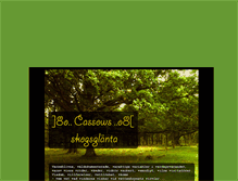 Tablet Screenshot of cassow.blogg.se