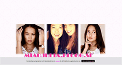 Desktop Screenshot of miaojulia.blogg.se