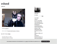 Tablet Screenshot of eslund.blogg.se