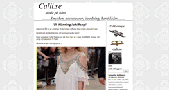 Desktop Screenshot of callismycken.blogg.se