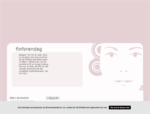 Tablet Screenshot of finforendag.blogg.se