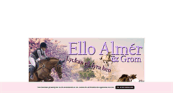 Desktop Screenshot of elloalmer.blogg.se