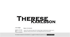 Desktop Screenshot of ktherese.blogg.se