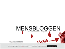 Tablet Screenshot of mensflickorna.blogg.se