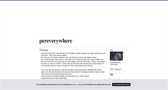 Desktop Screenshot of pereverywhere.blogg.se