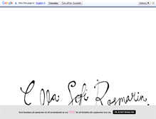 Tablet Screenshot of ellarosmarin.blogg.se