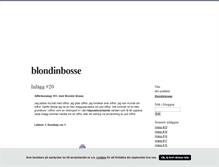 Tablet Screenshot of blondinbosse.blogg.se