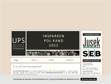 Tablet Screenshot of insparken.blogg.se