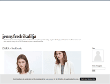Tablet Screenshot of jennyfredrikalilja.blogg.se