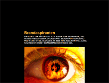 Tablet Screenshot of brandaspiranten.blogg.se