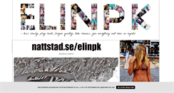 Desktop Screenshot of elinpk.blogg.se